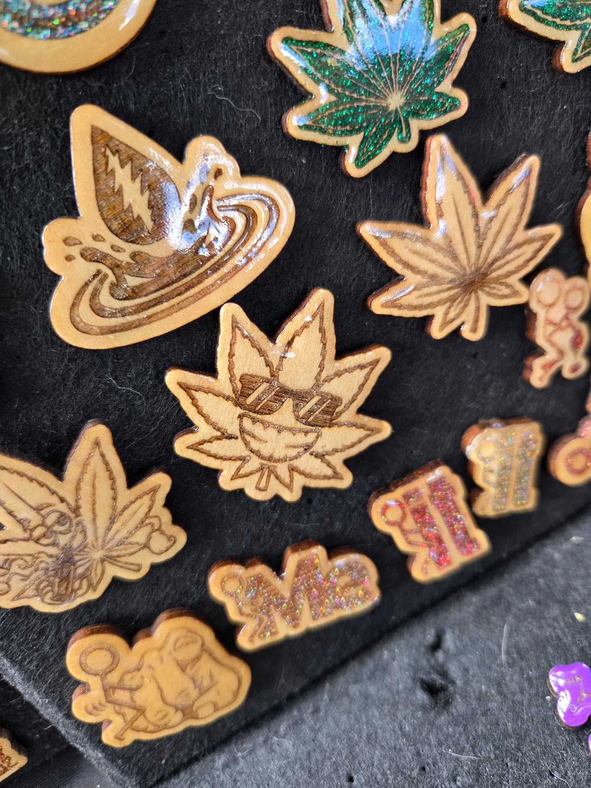 Natural Finish Pins